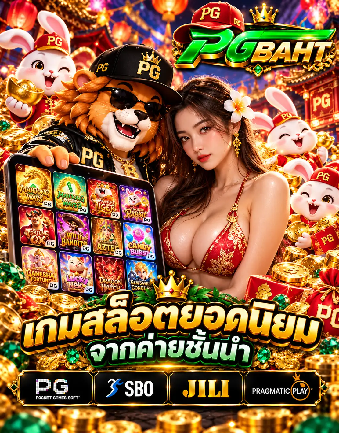 PGBAHT | ผู้ให้บริการสล็อตใหม่ — RTP สดและเว็บทางการ Slot PG