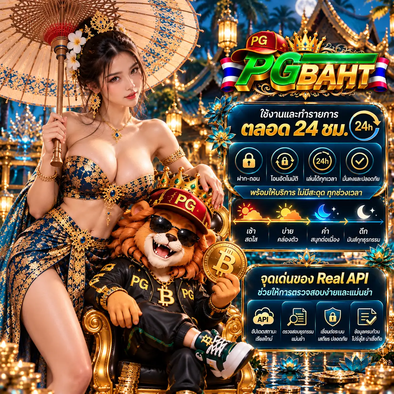 PGBAHT | RTP สดและแชทสด 24 ชม. บนเว็บสล็อตทางการ
